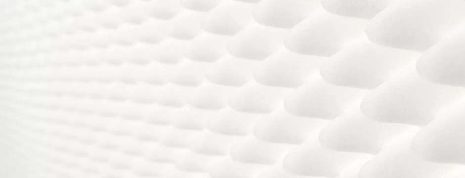 white foam sponge