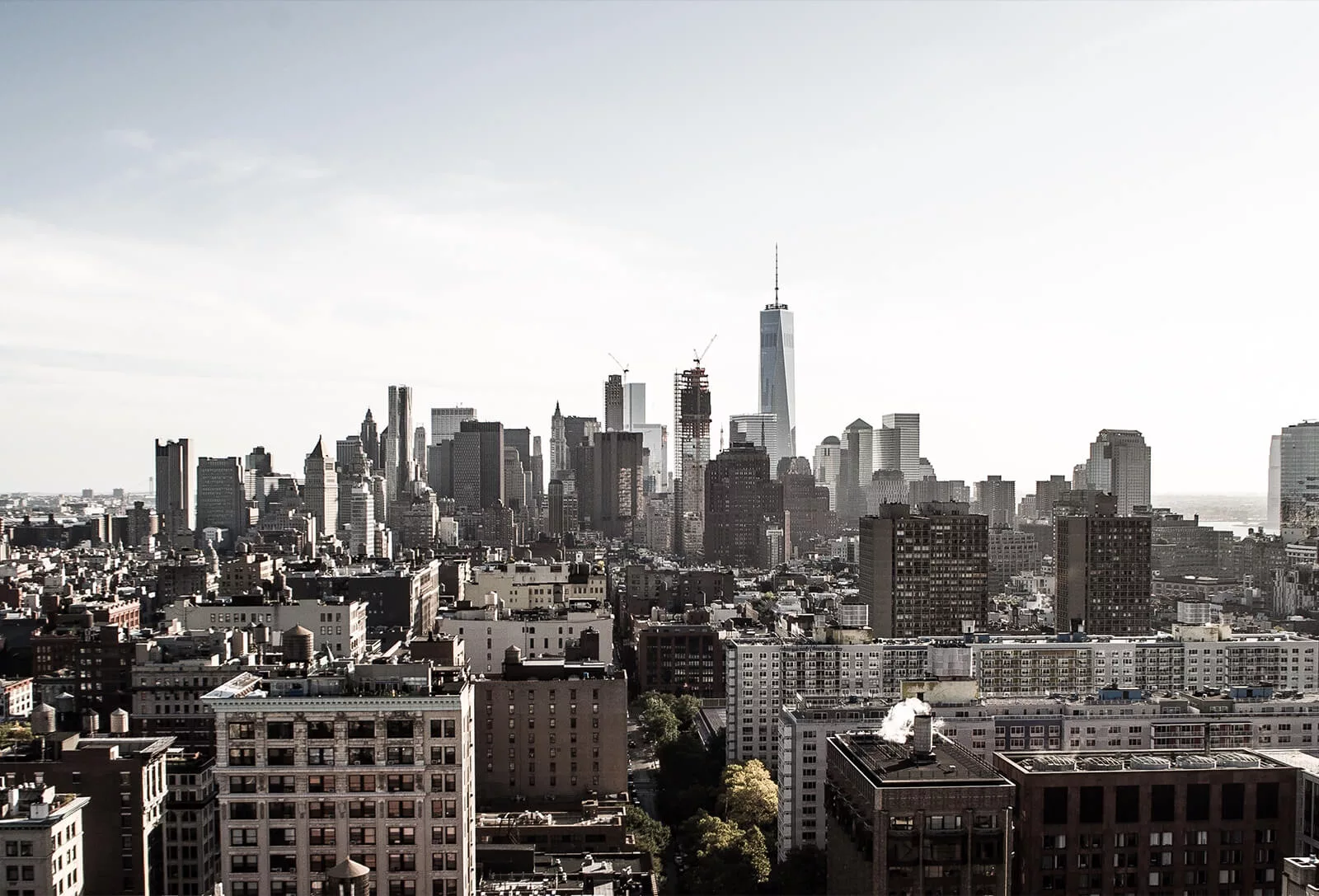 city skyscrapers