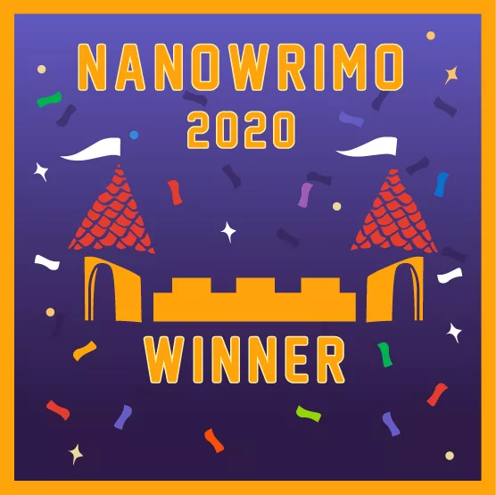 nanowrimo 2020 winner's badge
