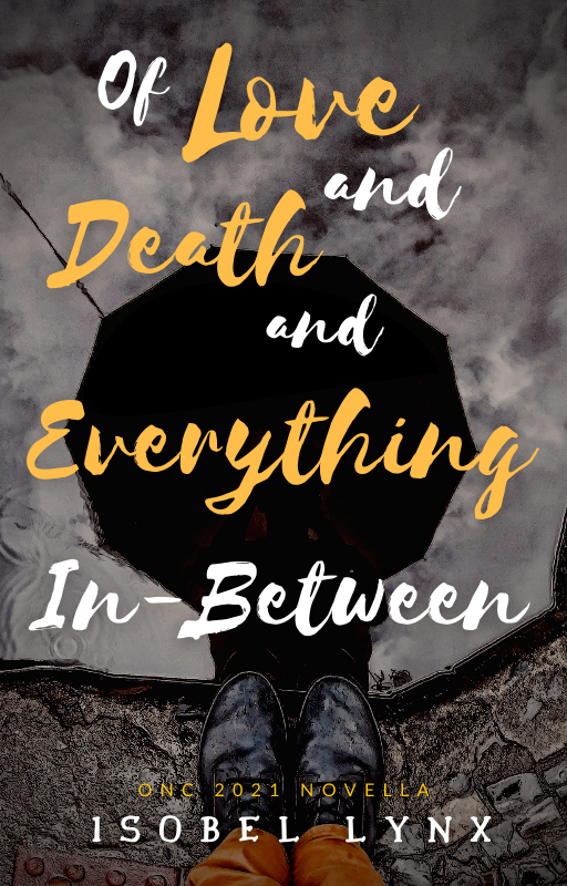 Book cover for Of Love and Death and Everything In-Between - a paranormal novella