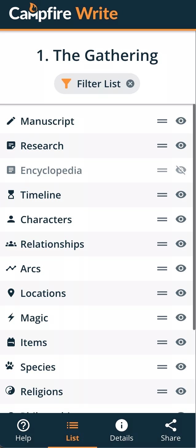 campfire module list