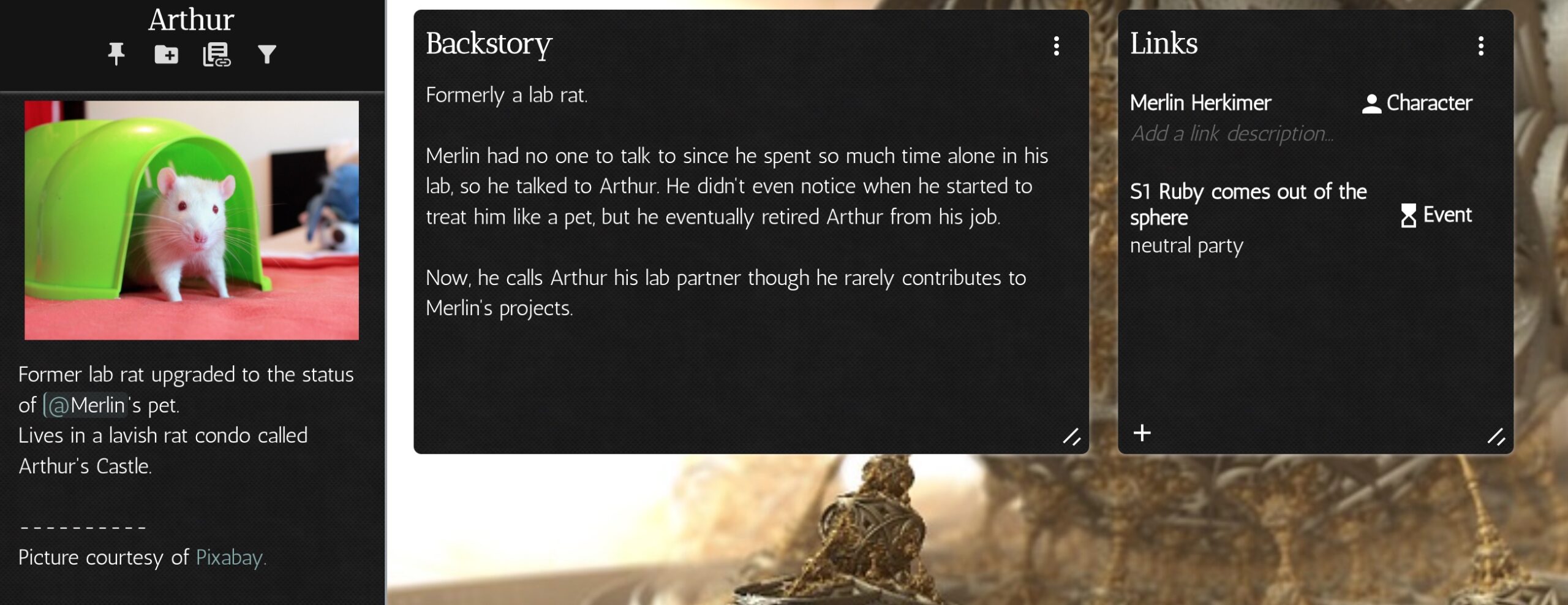 Campfire Writing App Tips and Tricks, part 2 Templates › Writing tips