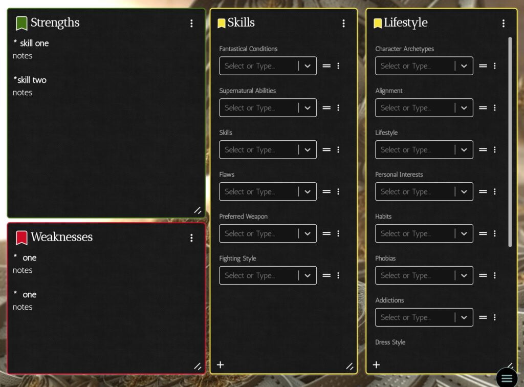 Campfire Writing App Tips and Tricks, part 2 Templates › Writing tips