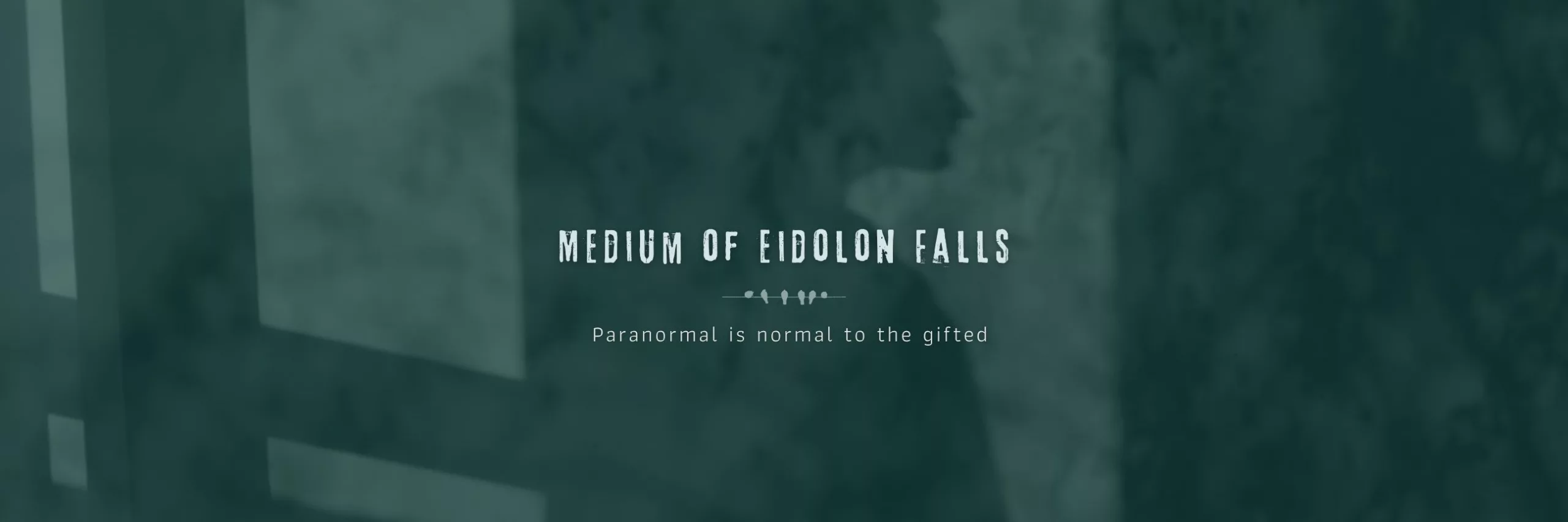 Image with A shadow of a man. Medium of Eidolon Falls. Paranormal is normal to the gifted